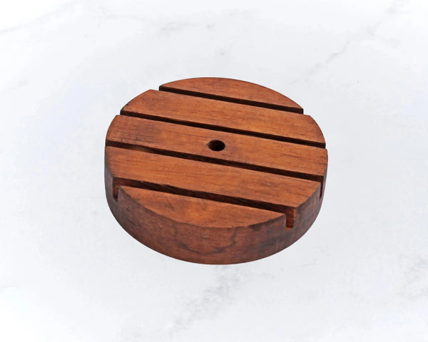 Jabonera de Madera Redonda - Mar Amoli