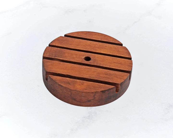 Jabonera de Madera Redonda - Mar Amoli