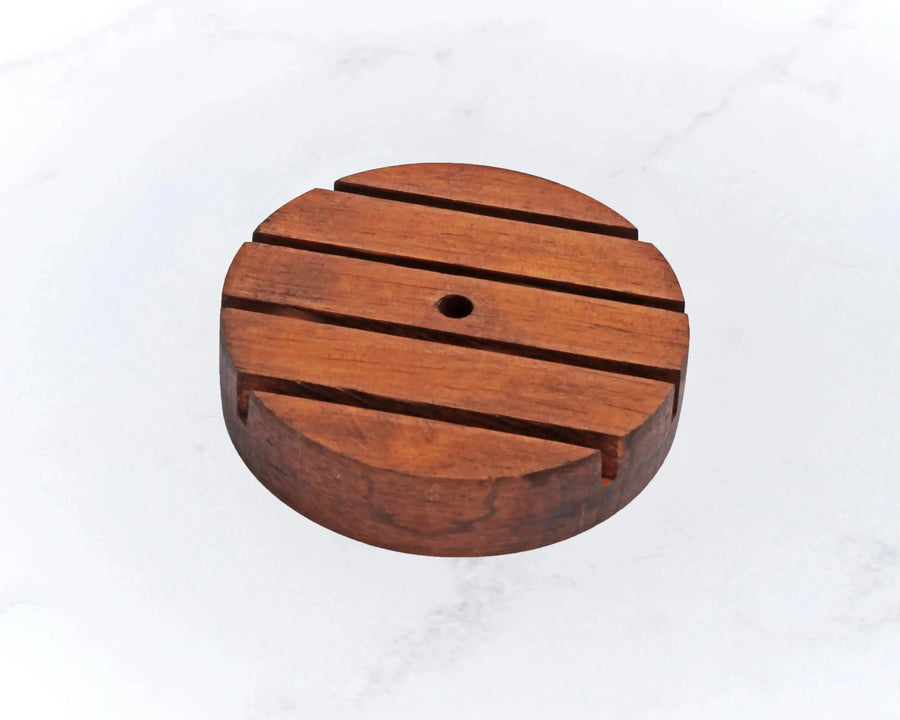 Jabonera de Madera Redonda - Mar Amoli