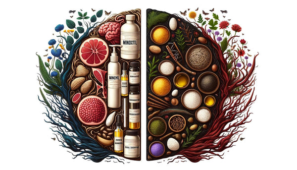 Minoxidil vs. Shampoo Sólido Natural: Una Comparativa Para el Crecimiento del Cabello - Mar Amoli