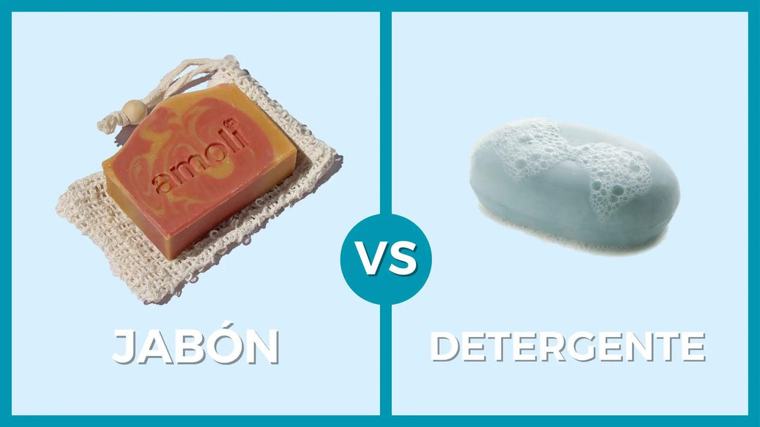 Jabón vs Detergente: ¿Cuál es la Diferencia y Cómo Afectan a Nuestra Piel? - Mar Amoli