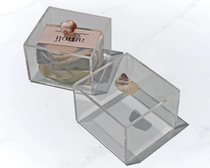 Caja de Acrílico con Ónix Chica - Mar Amoli