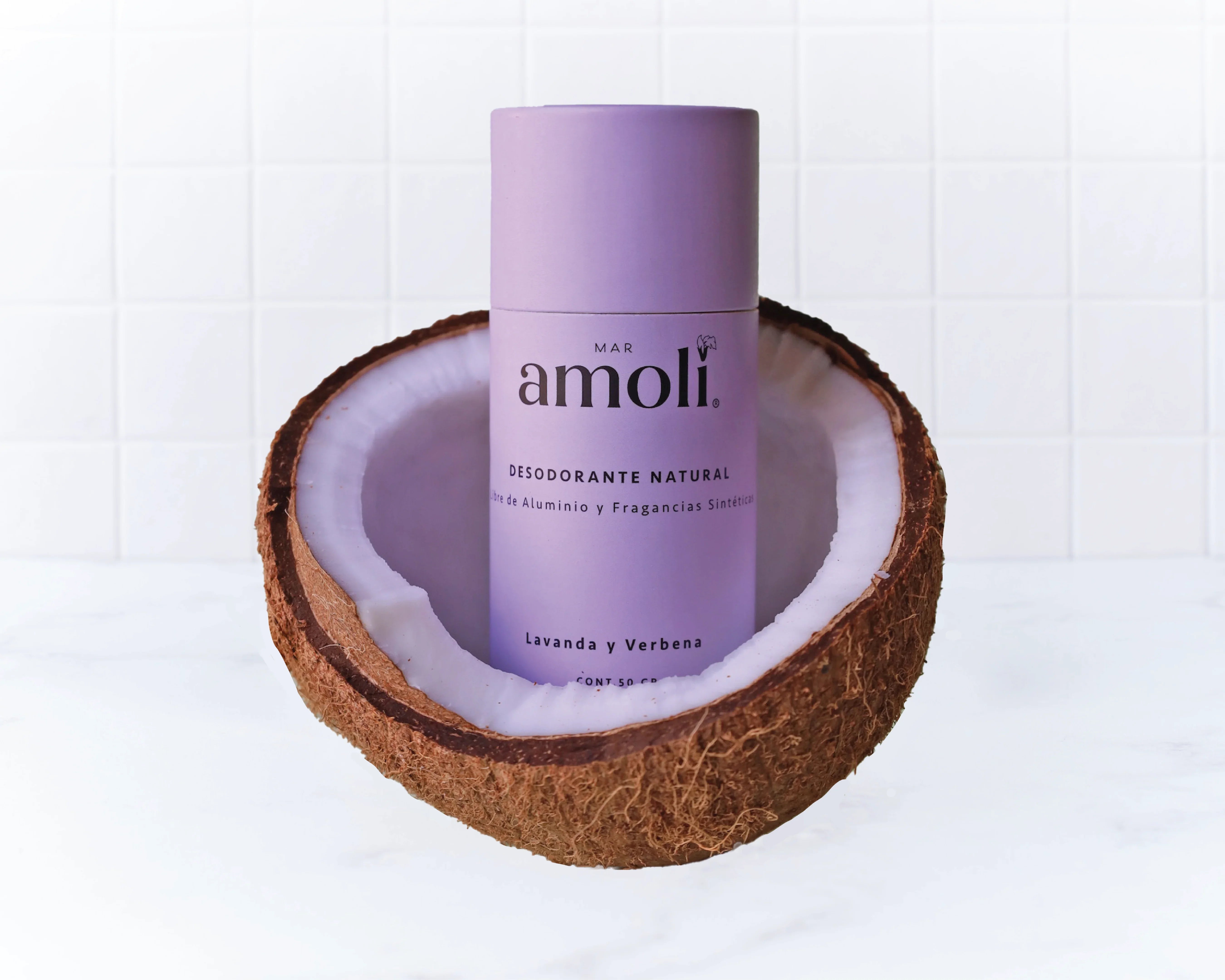 Desodorante Natural de Lavanda y Verbena | Desodorante | Mar Amoli