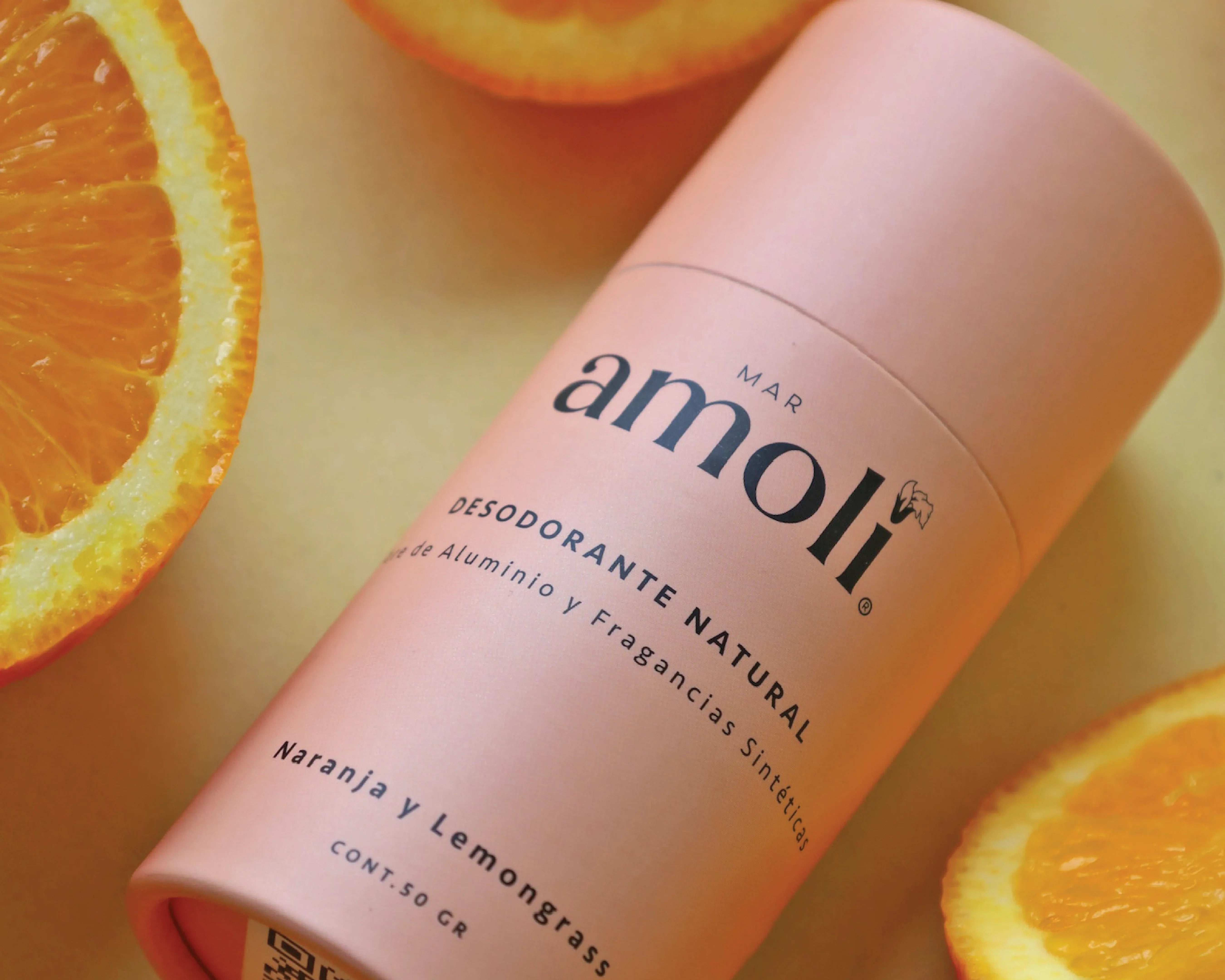 Desodorante Natural de Naranja y Lemongrass | Desodorante | Mar Amoli