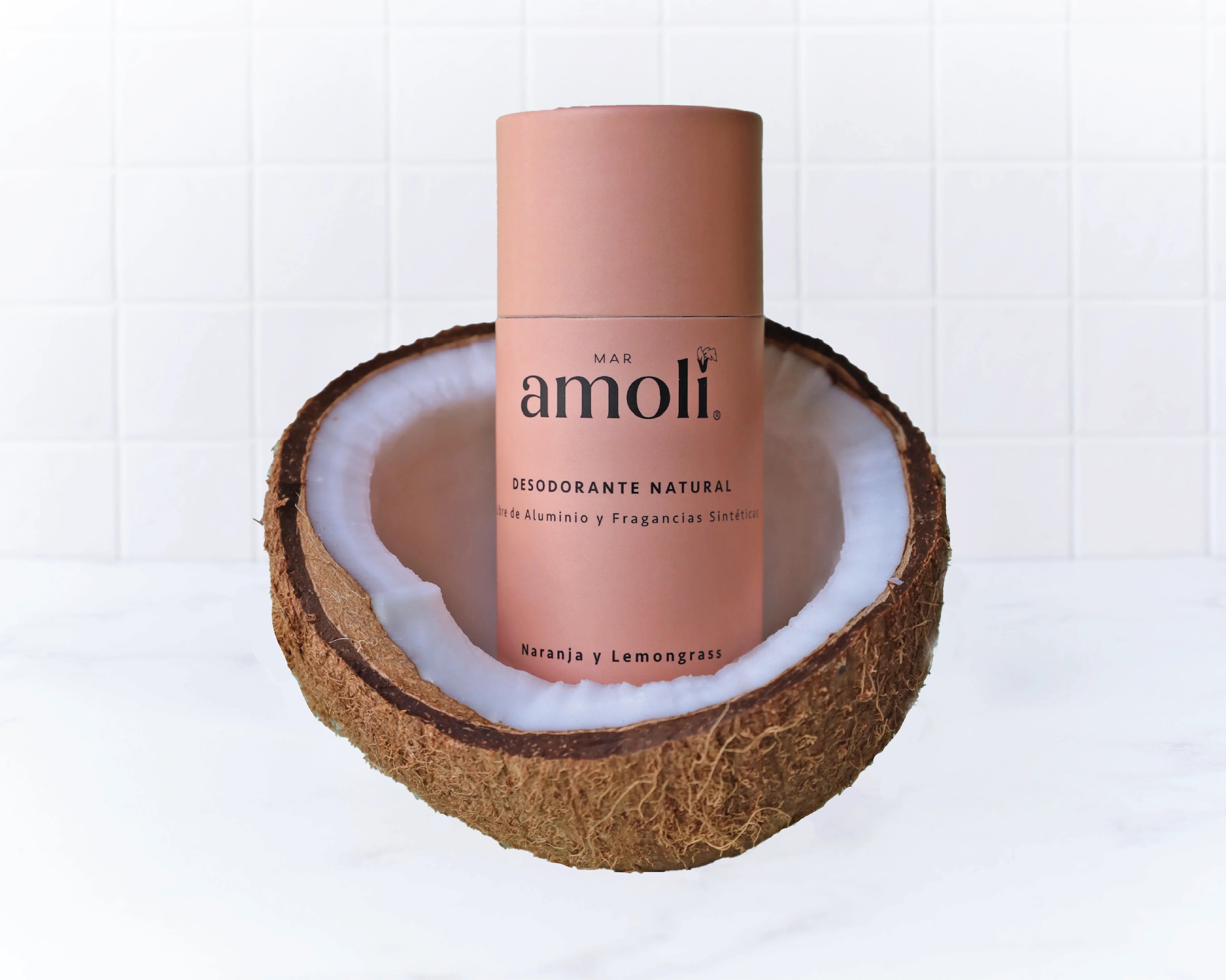 Desodorante Natural de Naranja y Lemongrass | Desodorante | Mar Amoli