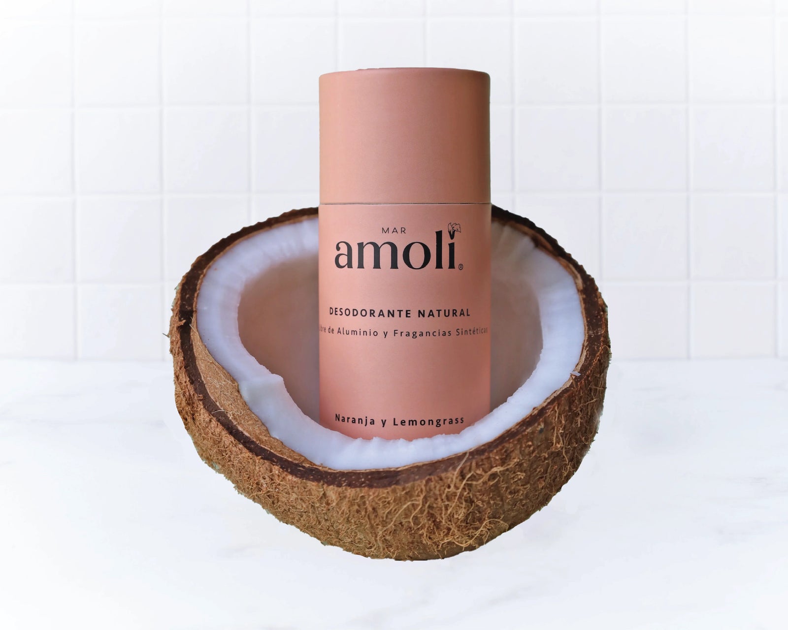 Desodorante Natural de Naranja y Lemongrass | Desodorante | Mar Amoli