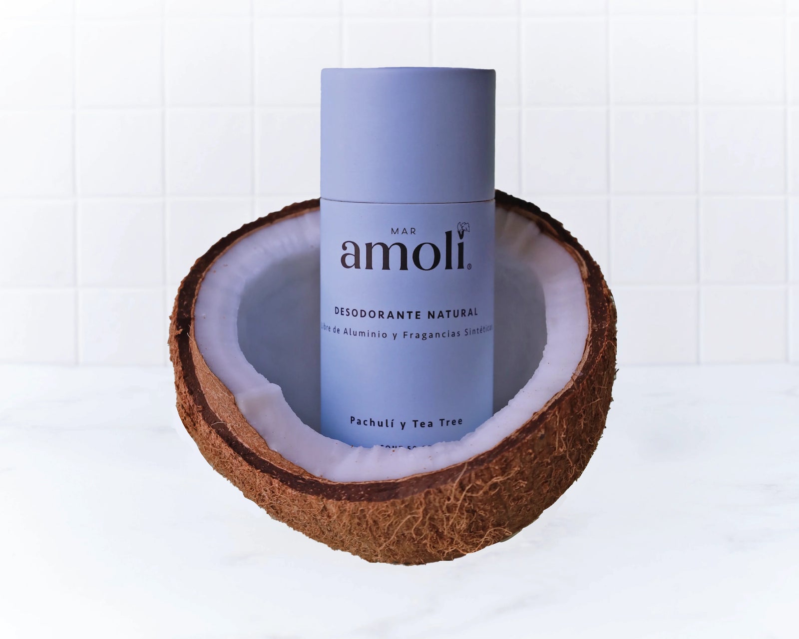 Desodorante Natural de Pachulí y Tea Tree | Desodorante | Mar Amoli