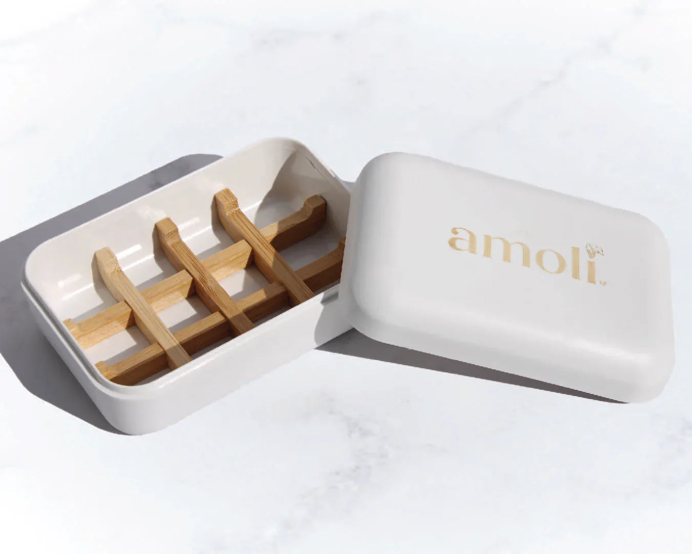 Estuche de Viaje para Jabón de Fibra de Bambú - Mar Amoli