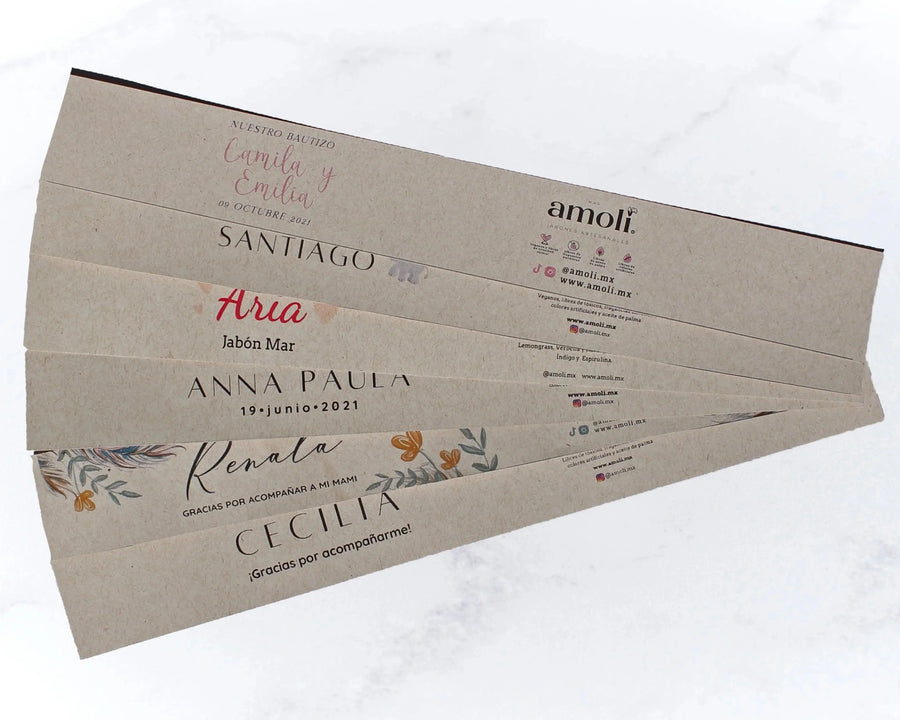 Etiquetas Personalizadas - Mar Amoli