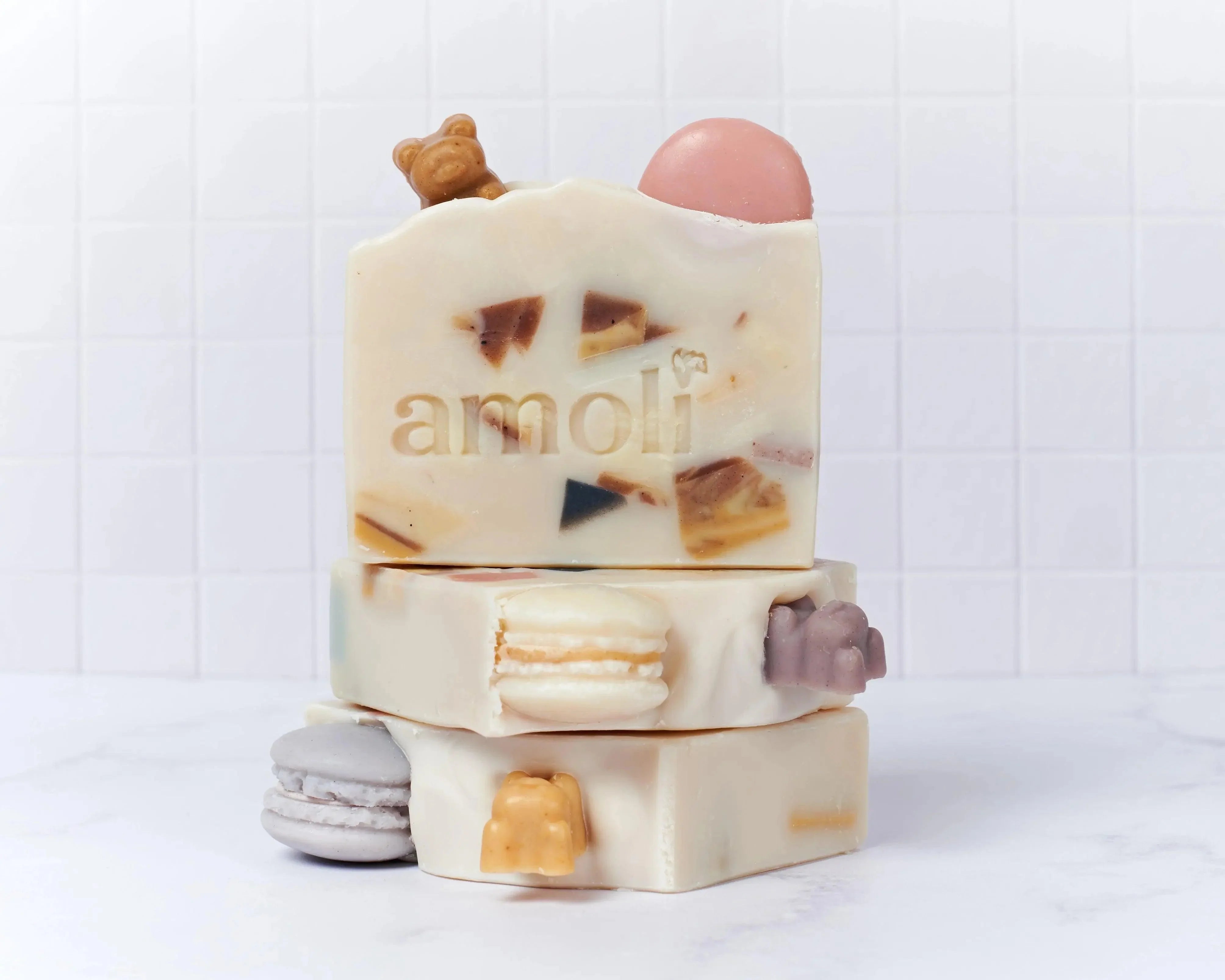 Jabón Confeti con Macarrón - Mar Amoli