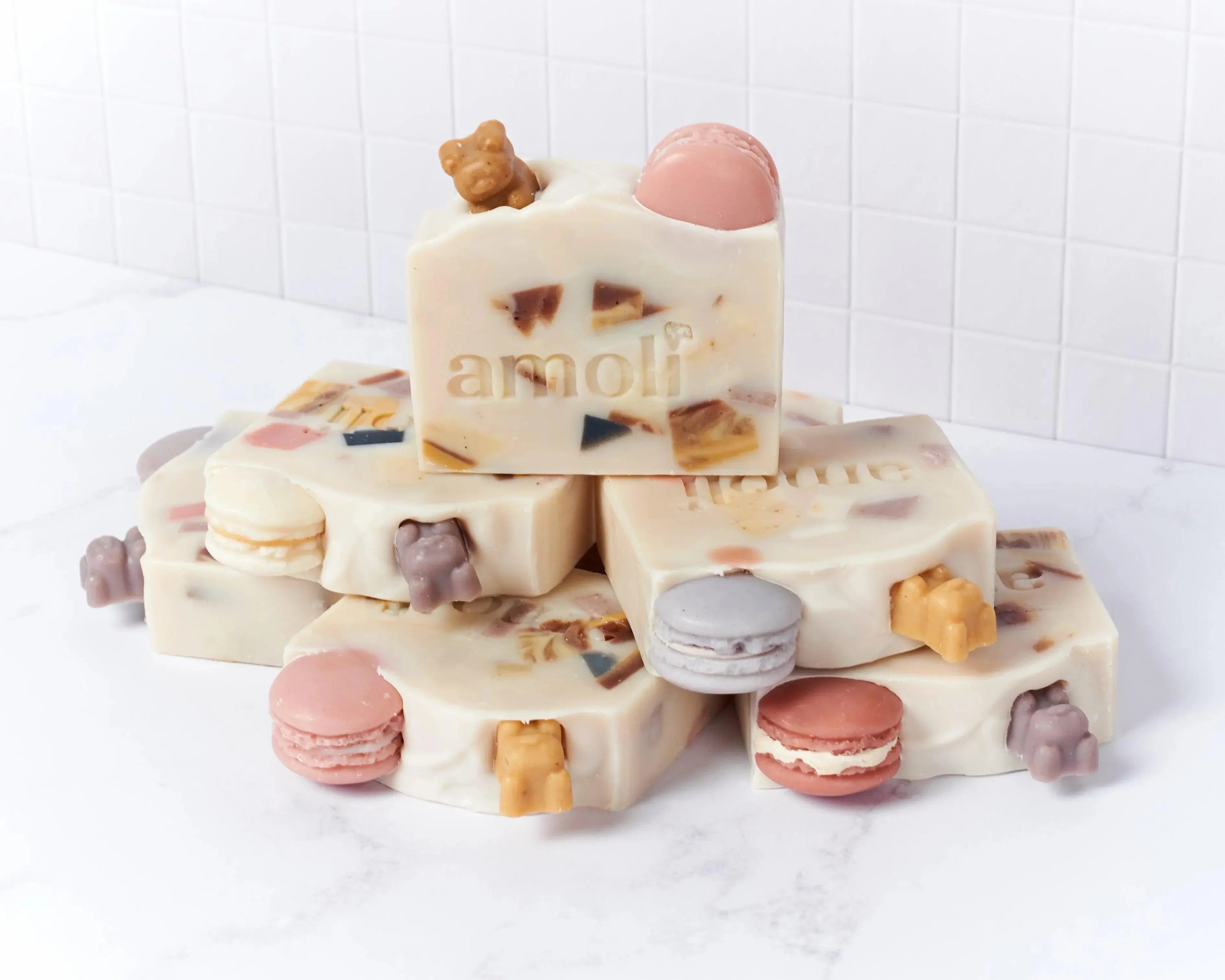 Jabón Confeti con Macarrón - Mar Amoli