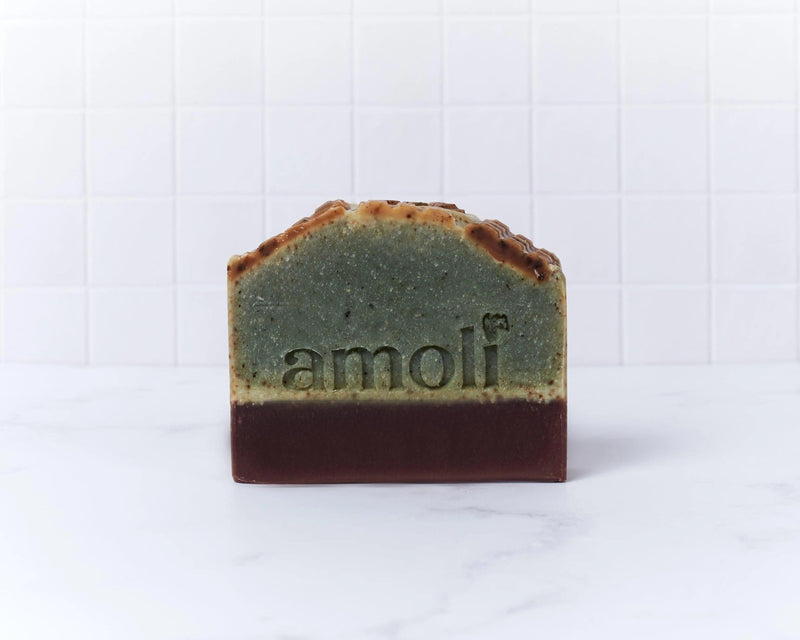 Jabón de Chocolate y Menta - Mar Amoli Jabones Artesanales Mexicanos Libres de Tóxicos Veganos y Ecológicos