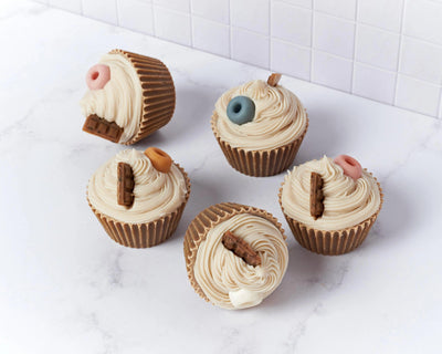 Jabón de Cupcake - Mar Amoli Jabones Artesanales Mexicanos Libres de Tóxicos Veganos y Ecológicos
