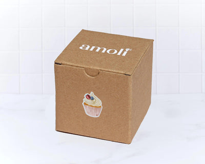 Jabón de Cupcake con Macarrón - Mar Amoli Jabones Artesanales Mexicanos Libres de Tóxicos Veganos y Ecológicos