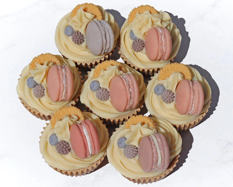 Jabón de Cupcake con Macarrón - Mar Amoli Jabones Artesanales Mexicanos Libres de Tóxicos Veganos y Ecológicos