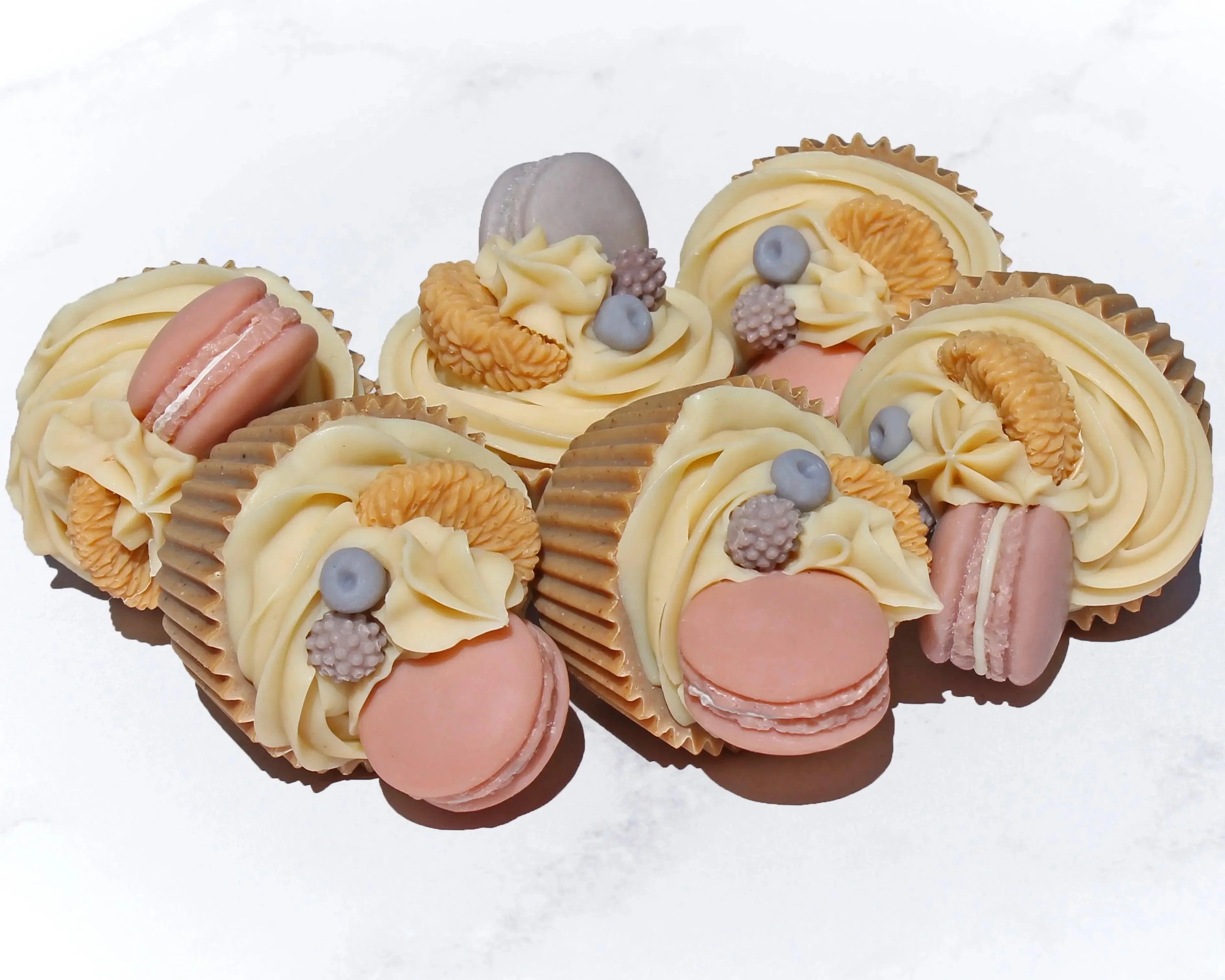 Jabón de Cupcake con Macarrón - Mar Amoli
