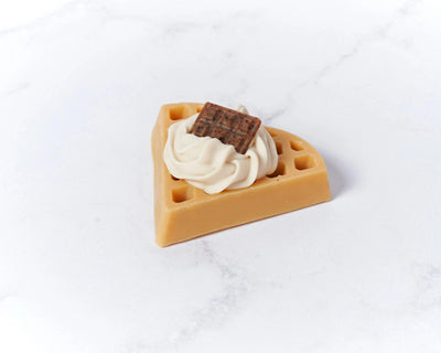 Jabón de Waffle - Mar Amoli Jabones Artesanales Mexicanos Libres de Tóxicos Veganos y Ecológicos