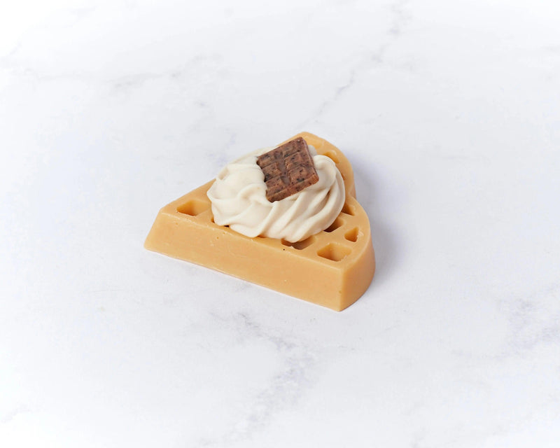 Jabón de Waffle - Mar Amoli Jabones Artesanales Mexicanos Libres de Tóxicos Veganos y Ecológicos