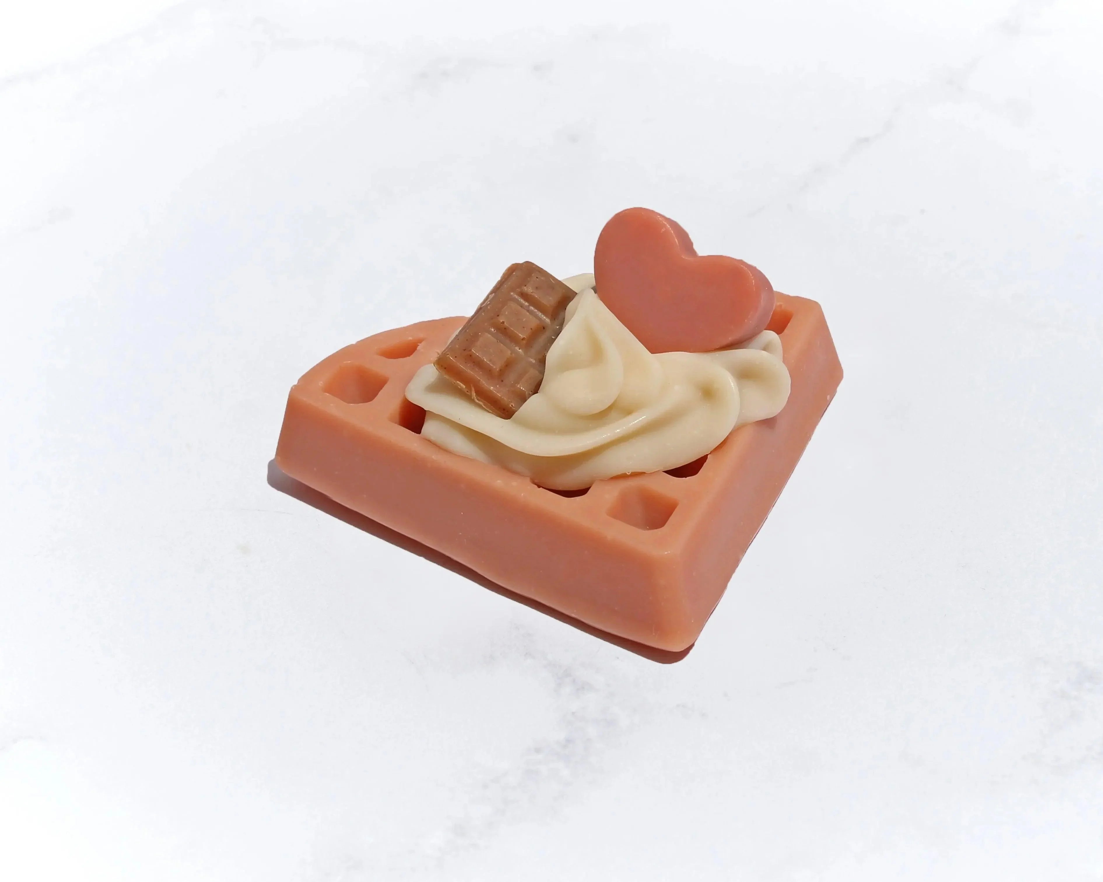 Jabón de Waffle Corazón - Mar Amoli