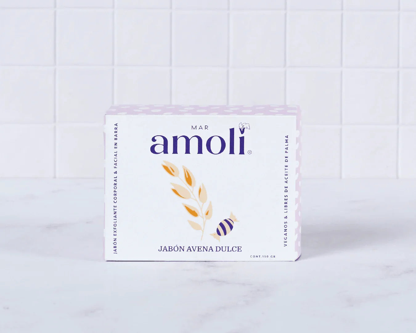 Jabón de Avena y Benjuí - Mar Amoli