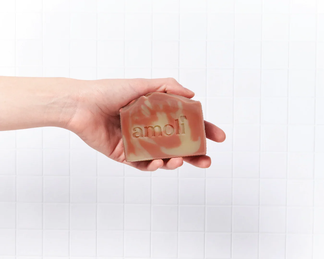 Jabón de Barro Rosa e Incienso | Jabón Amoli | Mar Amoli