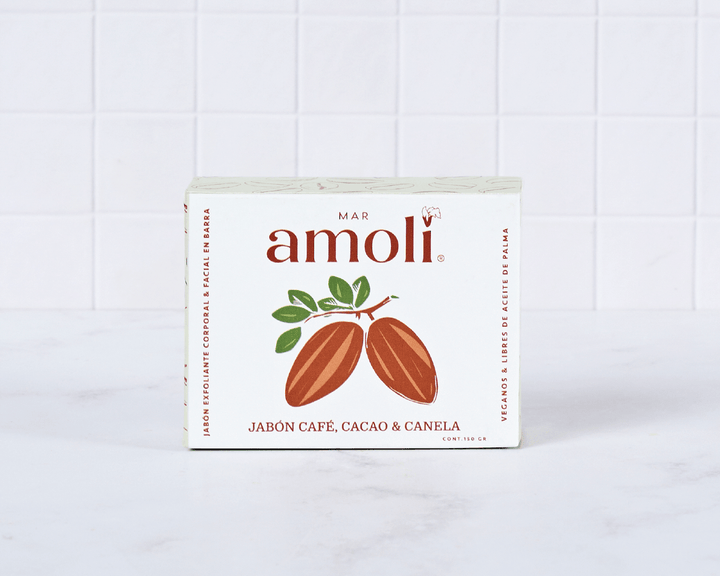 Jabón de Café, Cacao y Canela - Mar Amoli