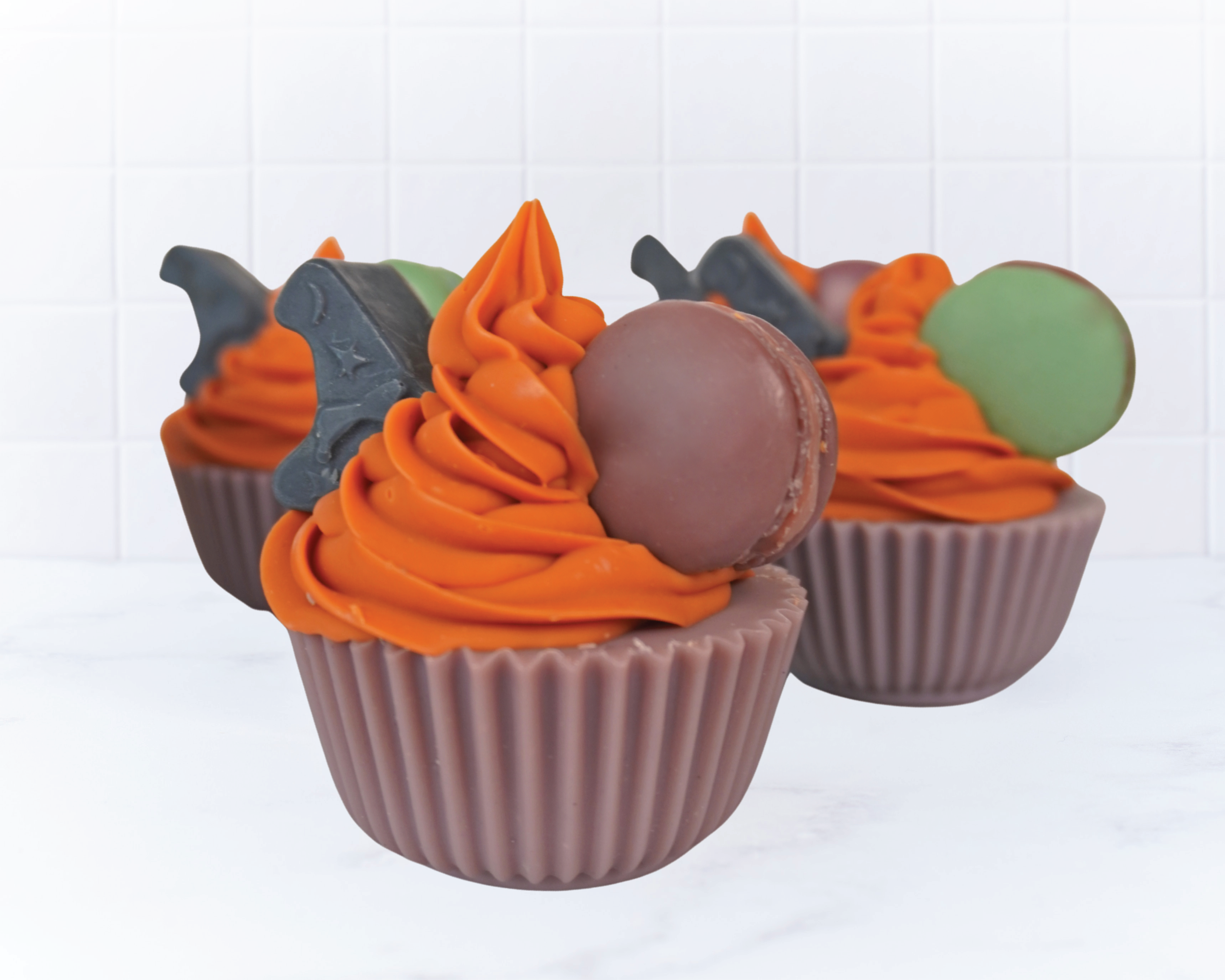 Jabón de Cupcake Halloween | Postres de Jabón | Mar Amoli