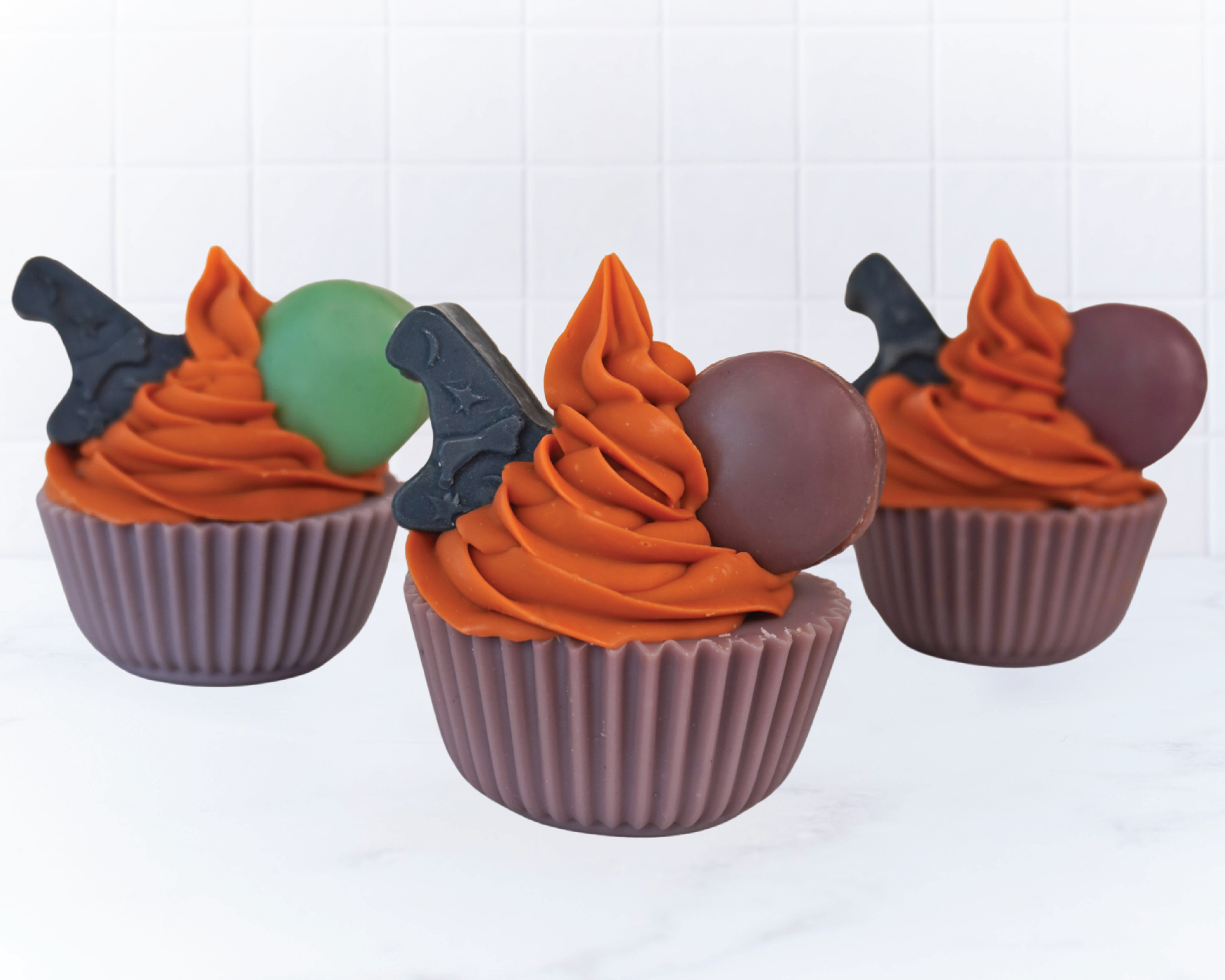 Jabón de Cupcake Halloween | Postres de Jabón | Mar Amoli