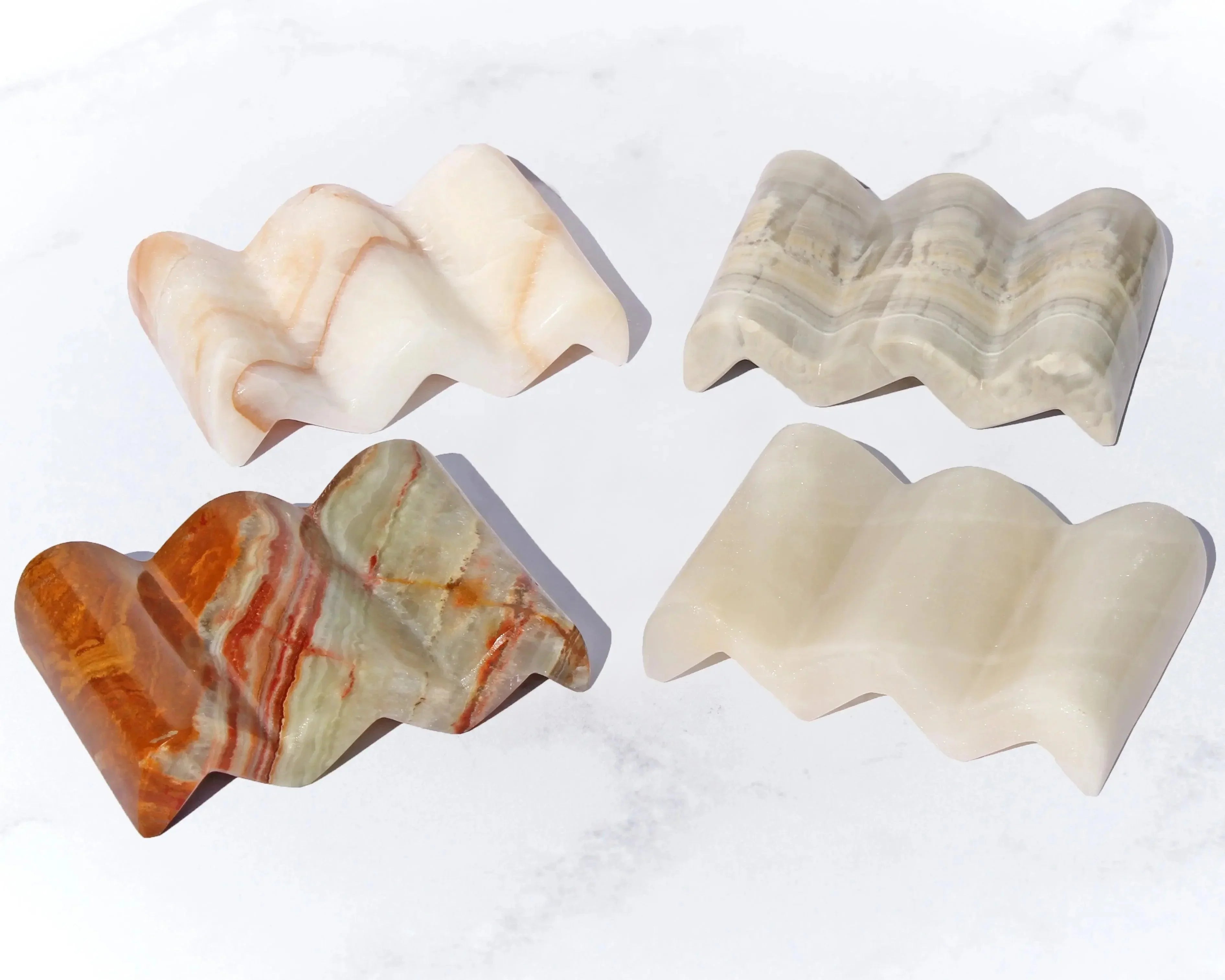 Jabonera Ola de Ónix - Mar Amoli