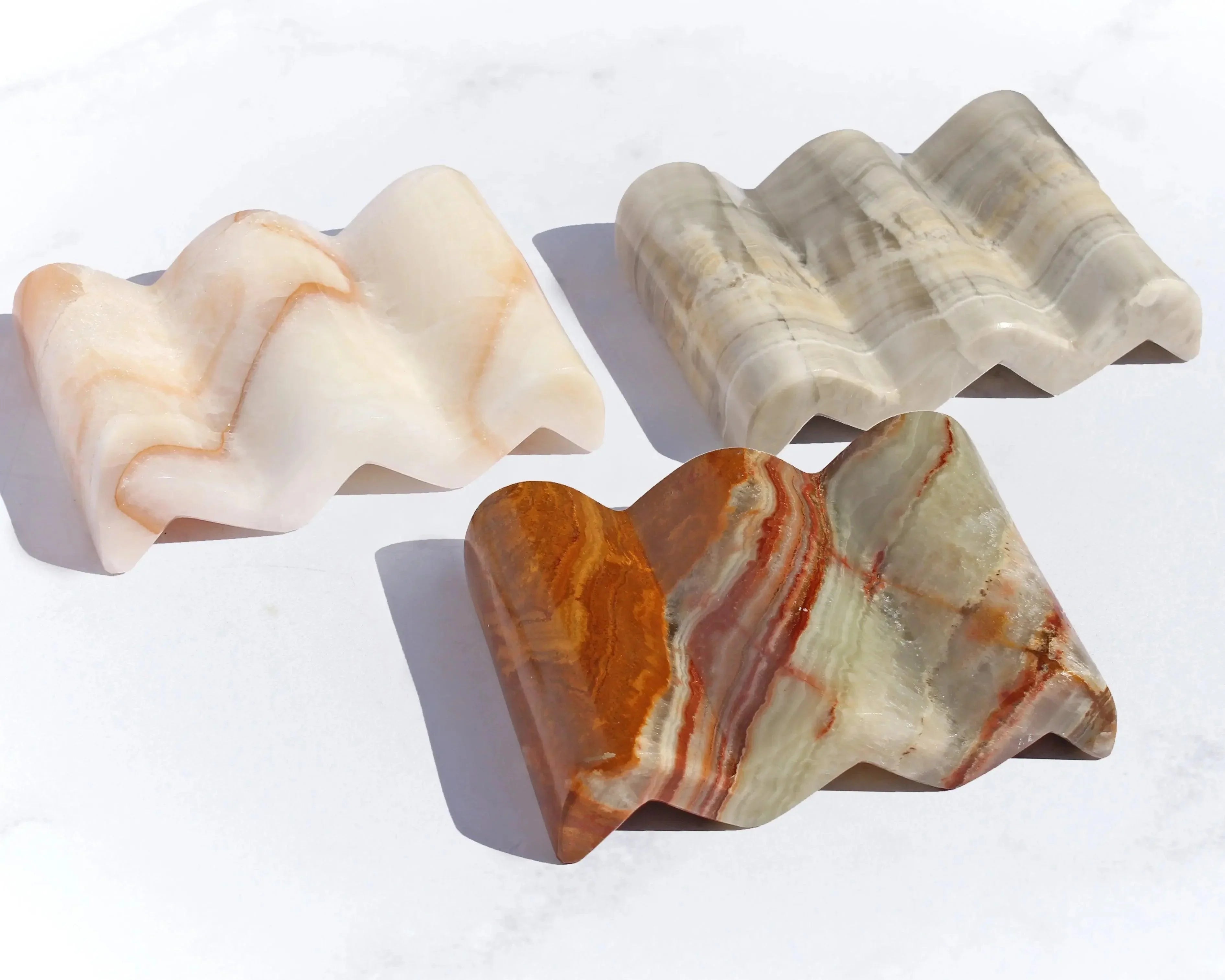 Jabonera Ola de Ónix - Mar Amoli