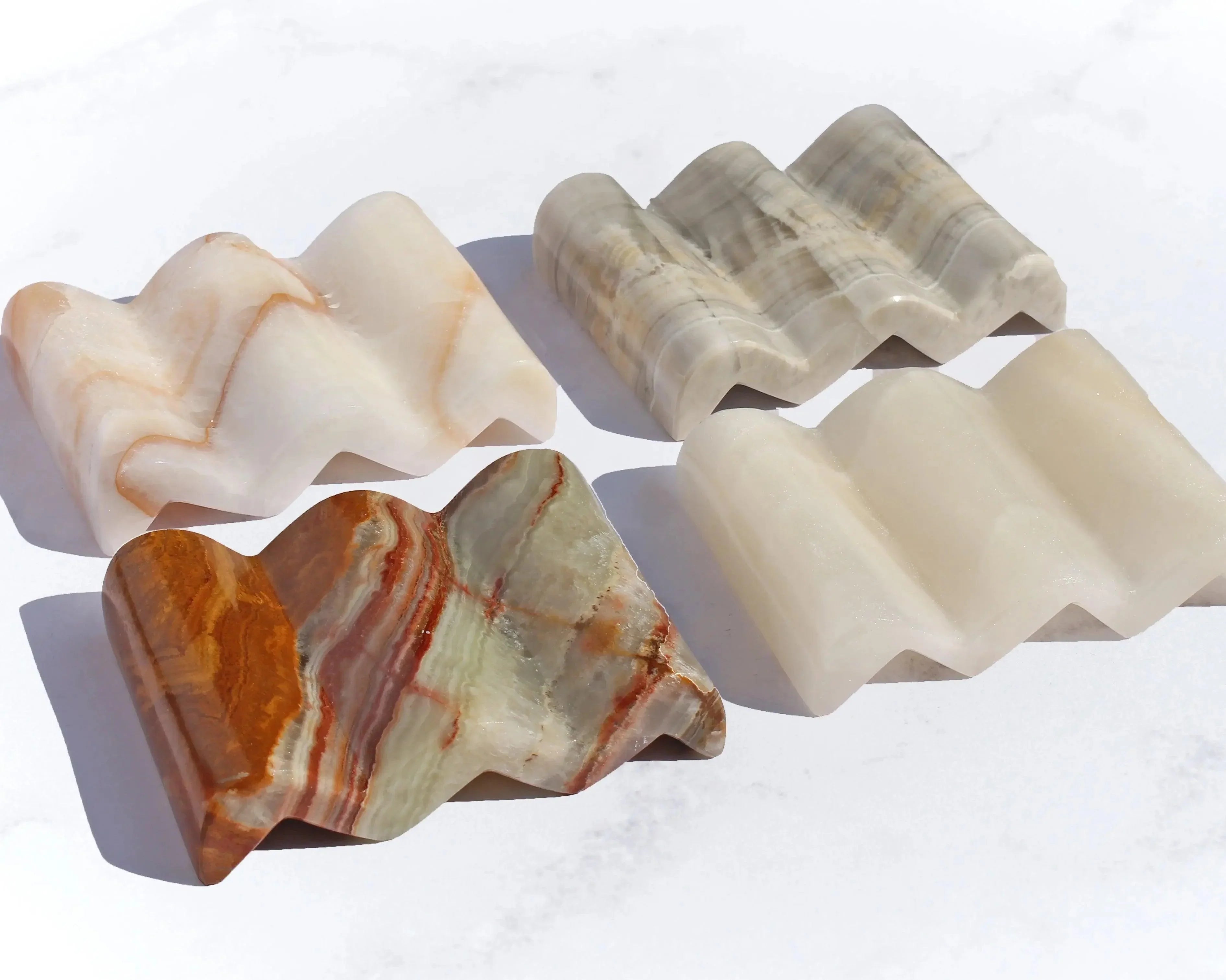 Jabonera Ola de Ónix - Mar Amoli