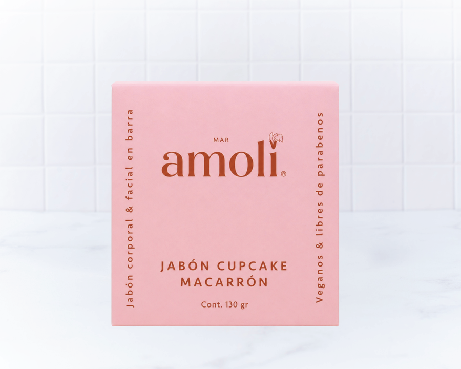 Jabón de Cupcake con Macarrón