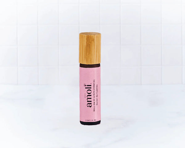Roll-On Dolor de Cabeza con Aceites Esenciales - Mar Amoli