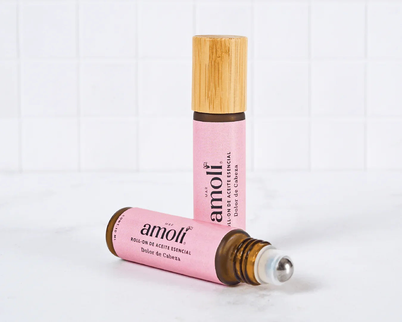 Roll-On Dolor de Cabeza con Aceites Esenciales - Mar Amoli