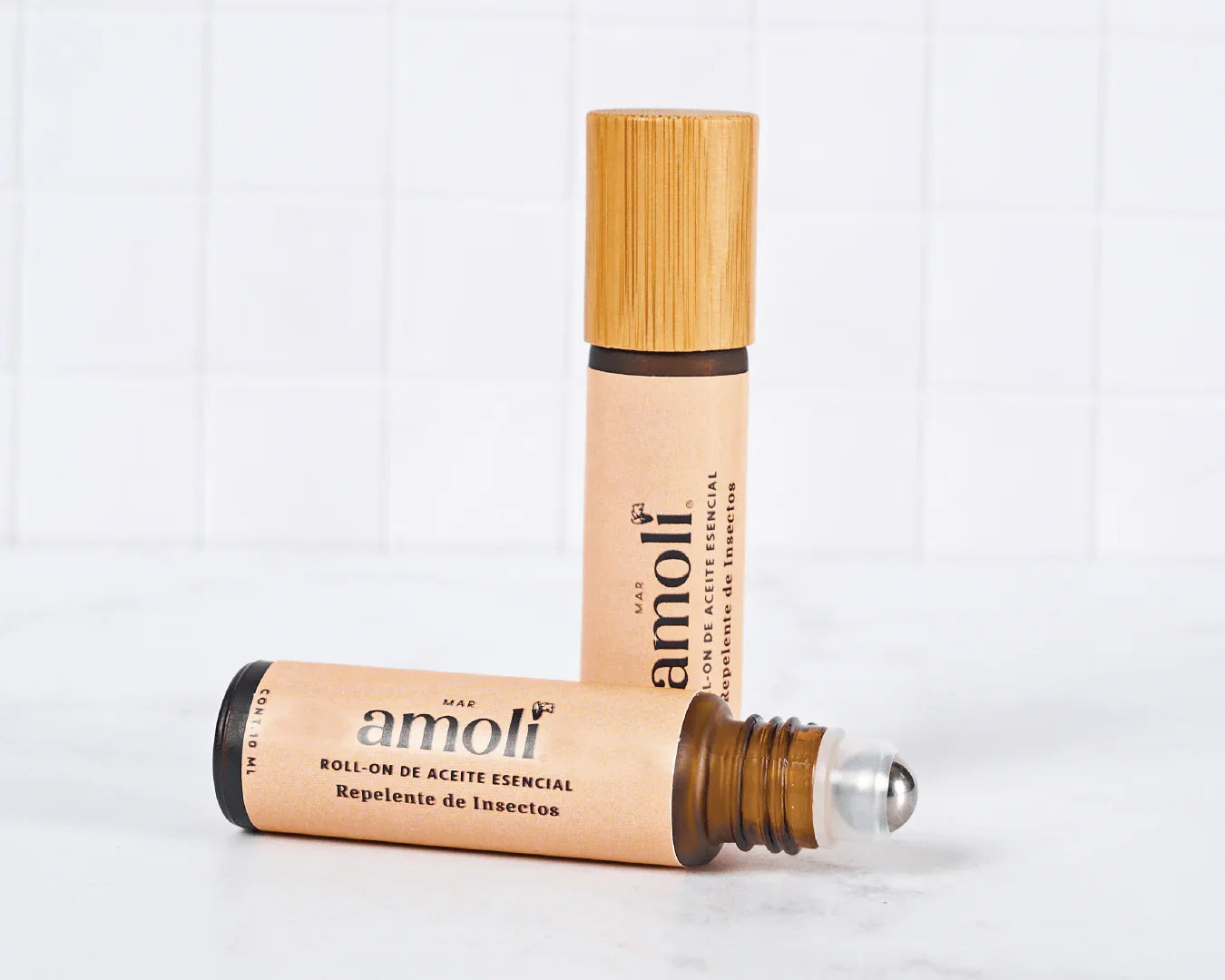 Roll-On Repelente de Insectos con Aceites Esenciales - Mar Amoli