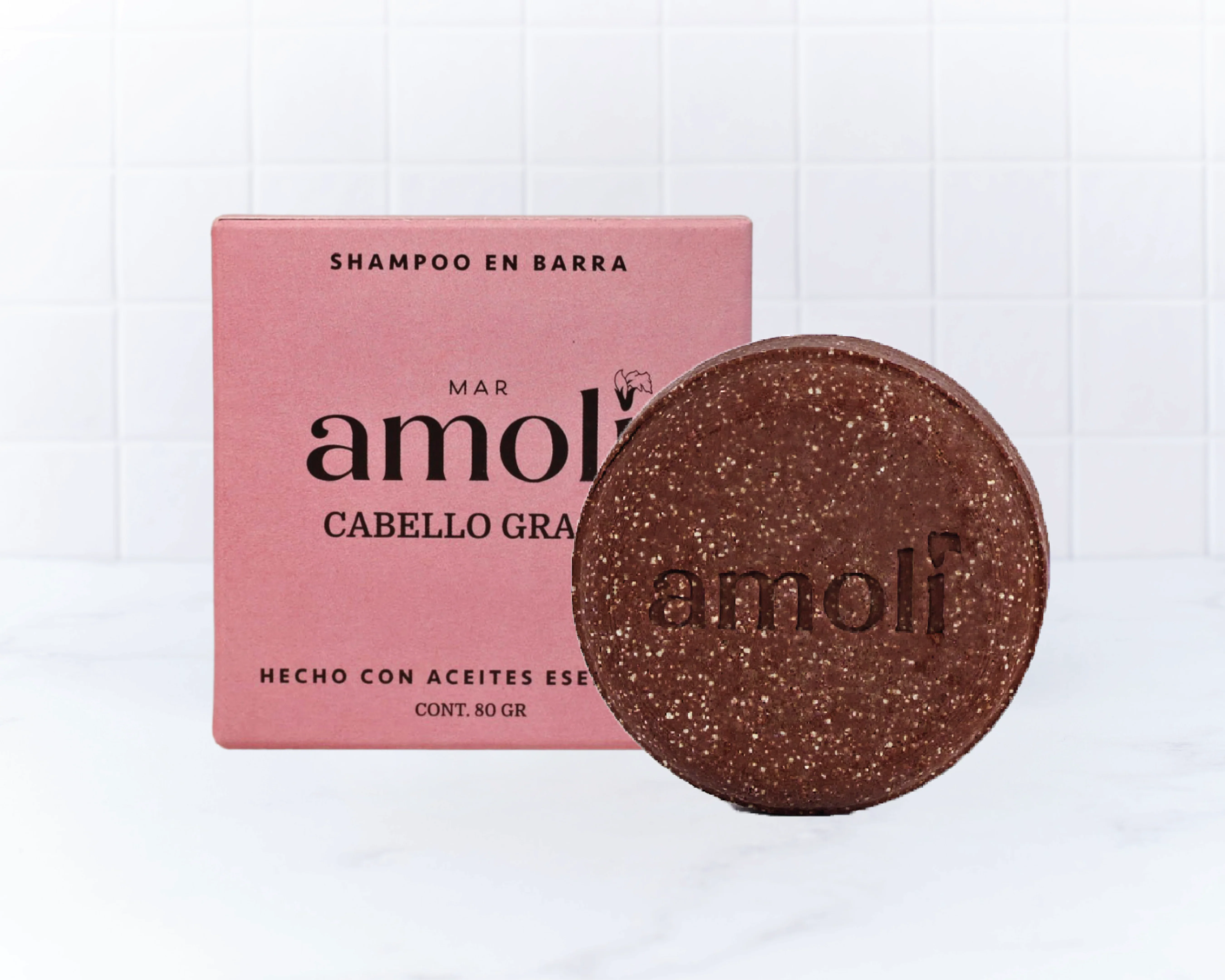 Shampoo Sólido para Cabello Graso | Shampoo | Mar Amoli