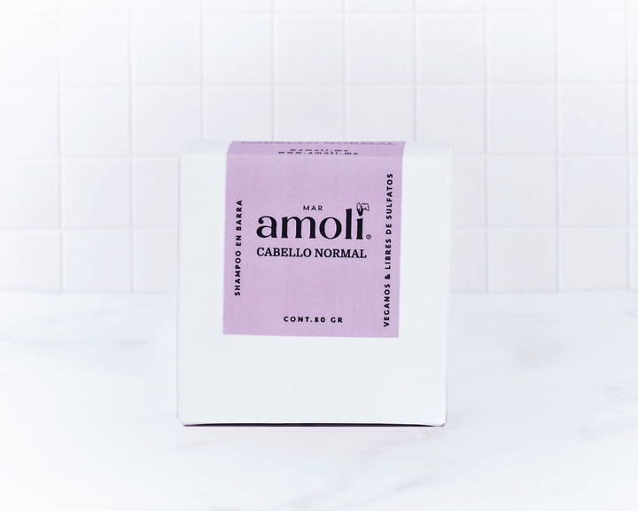 Shampoo Sólido para Cabello Normal - Mar Amoli