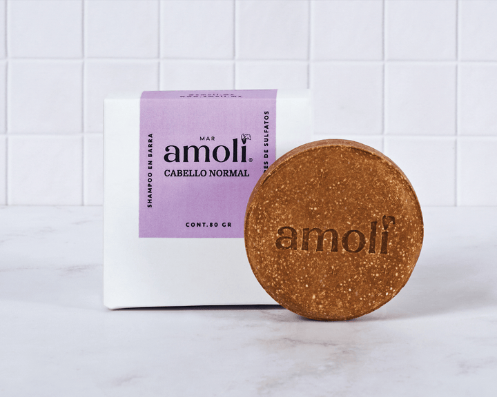 Shampoo Sólido para Cabello Normal - Mar Amoli
