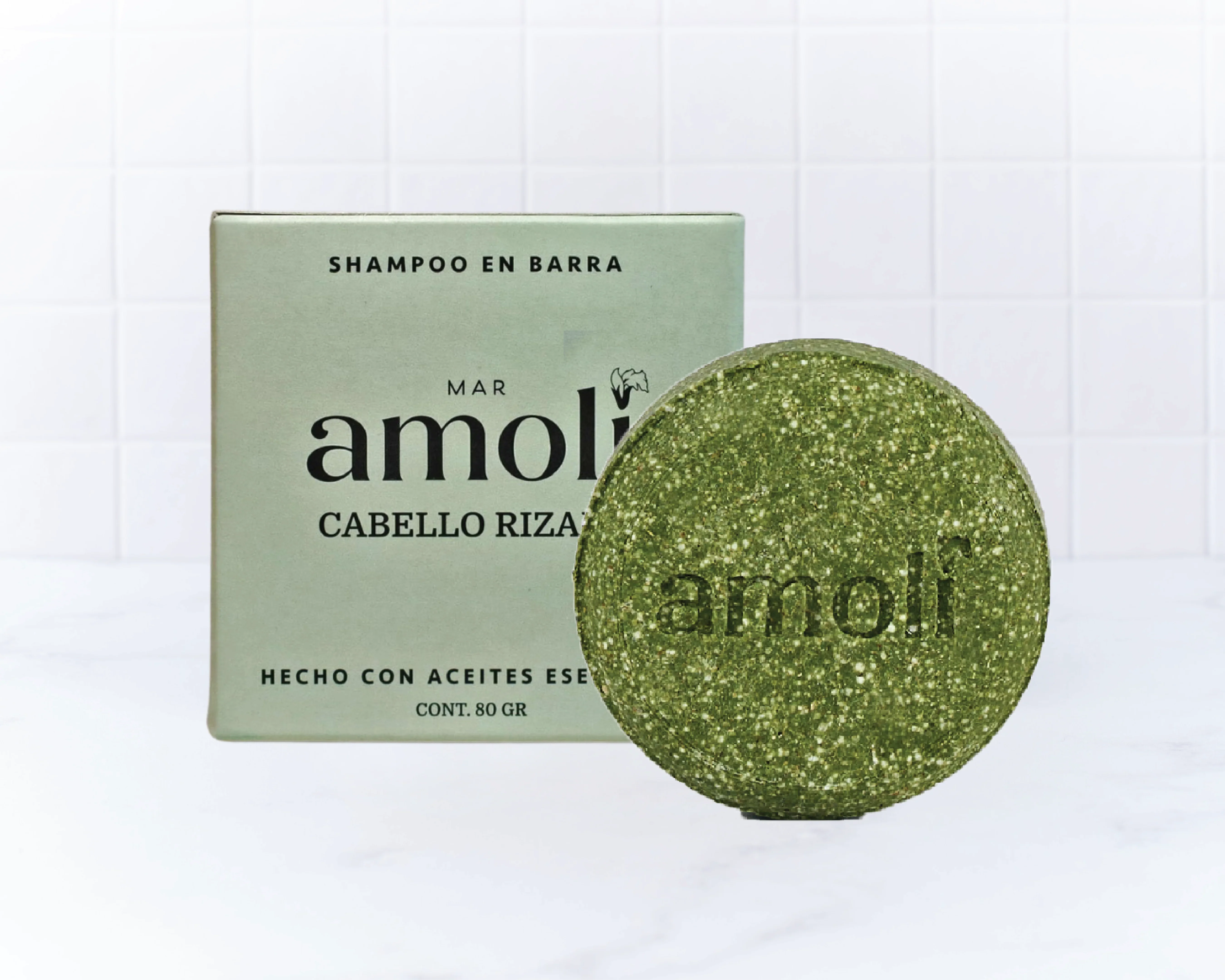 Shampoo Sólido para Cabello Rizado | Shampoo | Mar Amoli