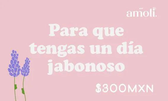 Tarjeta Electrónica de Regalo Mar Amoli - Mar Amoli Jabones Artesanales Mexicanos Libres de Tóxicos Veganos y Ecológicos